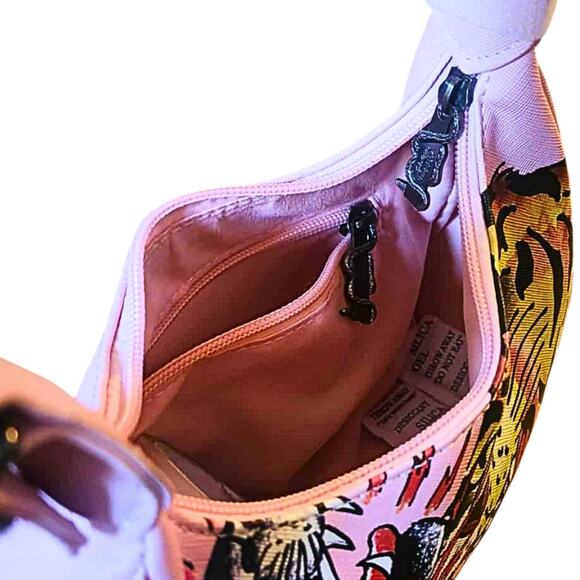Ed Hardy x Siberia Pink Tiger Shoulder Bag - Picture 4 of 4